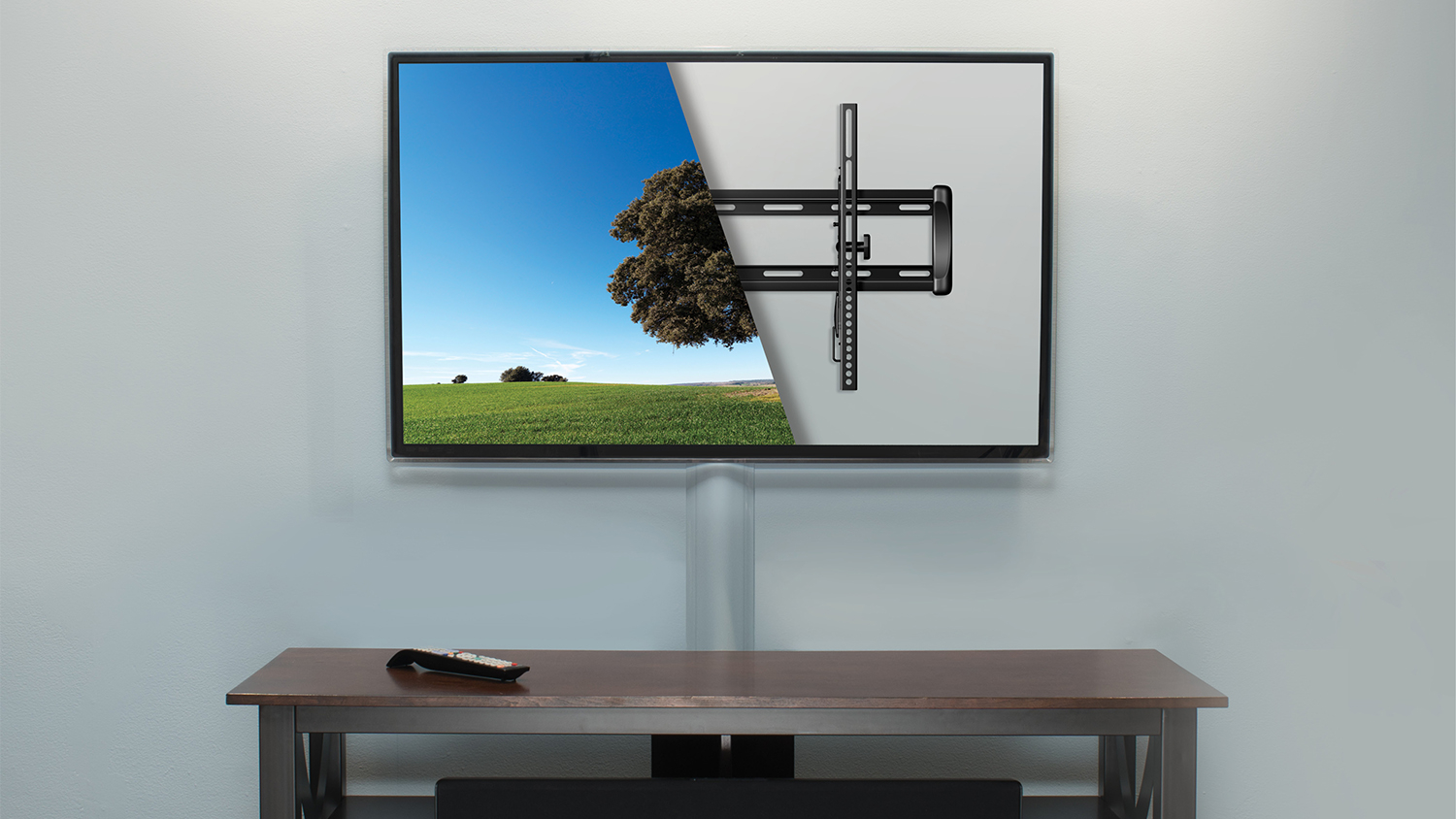 Standard AV Wall Mount for 42" to 90" TV - Tilting Design - Black (SAVLT1-B2)