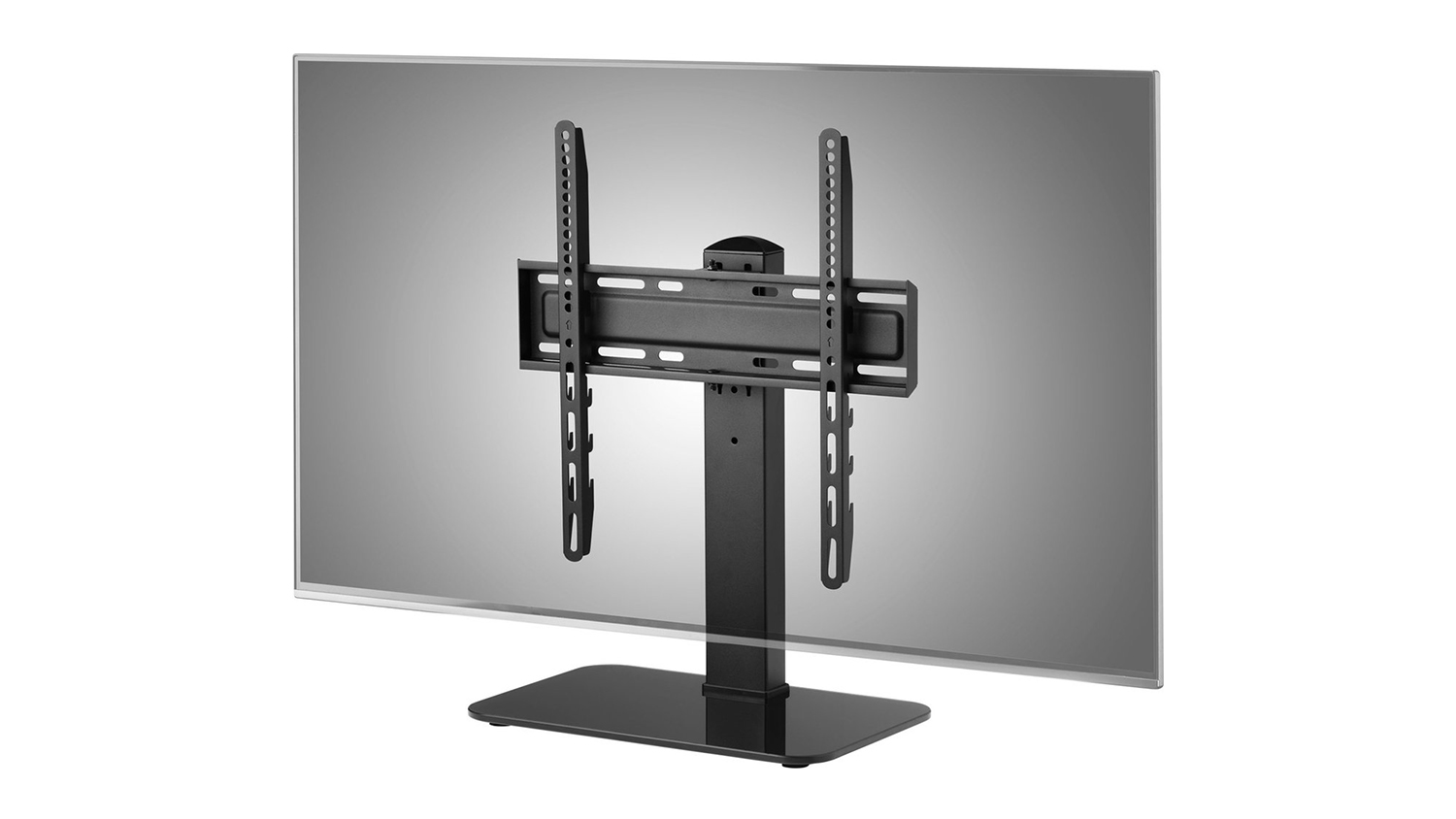 One For All Pedestal Stand for 32" to 55" TV - VESA 100x100 to 400x400 Max 40 kg - Black (WM 2470)