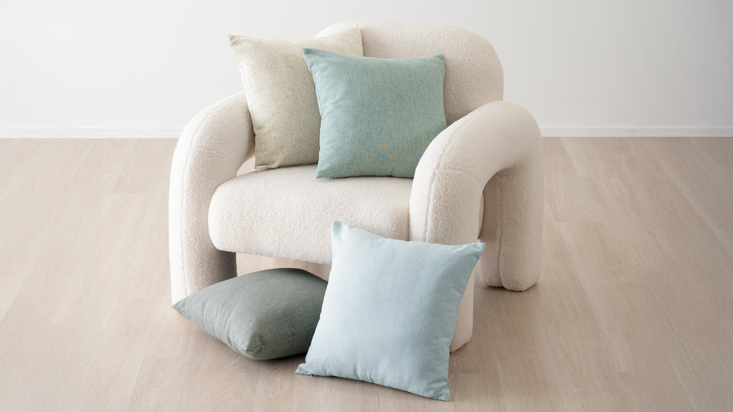 Wren Square Cushion by Savona