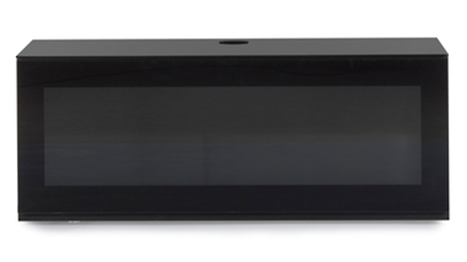 Sonorous 1.1m TV/AV Entertainment Centre Cabinet - Black (Studio Series/ST110IBLKBLKBS)