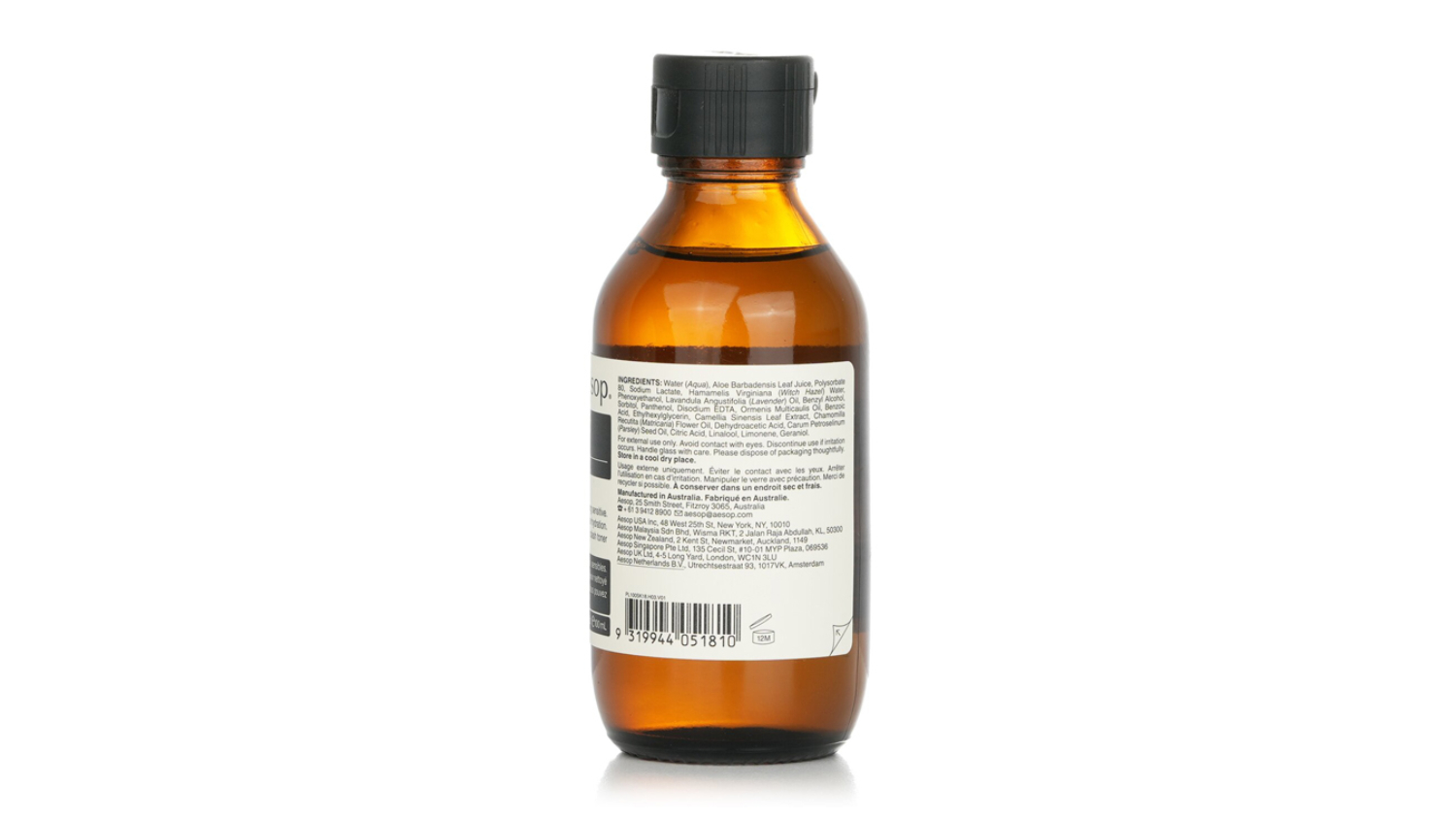 Aesop Parsley Seed Anti-Oxidant Facial Toner - 100ml/3.6oz