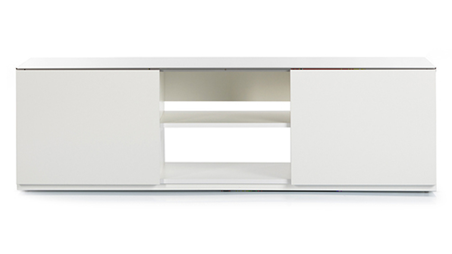 Sonorous 1.5m TV/AV Entertainment Centre Cabinet - Glossy White (Value Series/TRD150GWHTGWHT)