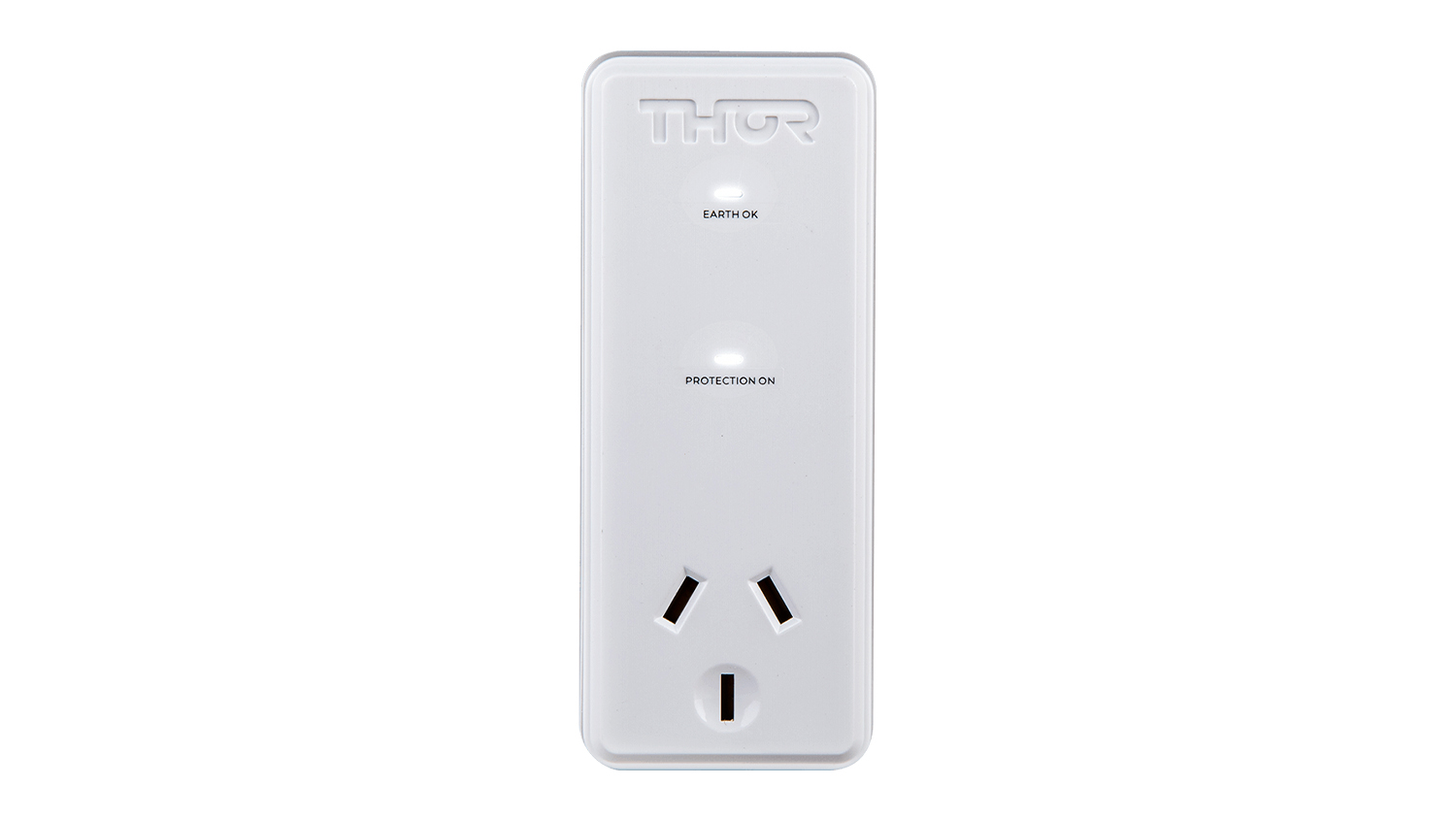 Thor Surge Protector & Power Filter - 1 Power Socket - White (Alpha 1/A1W)