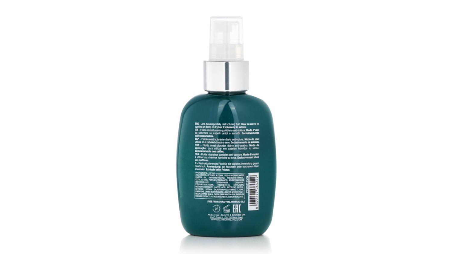 AlfaParf Semi Di Lino Reconstruction Anti-Breakage Daily Fluid (Damaged Hair) - 125ml/4.23oz