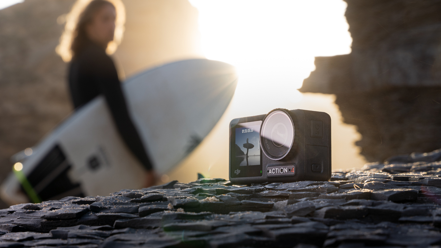 DJI Osmo Action 4 4K Action Camera - Black (Standard Combo)