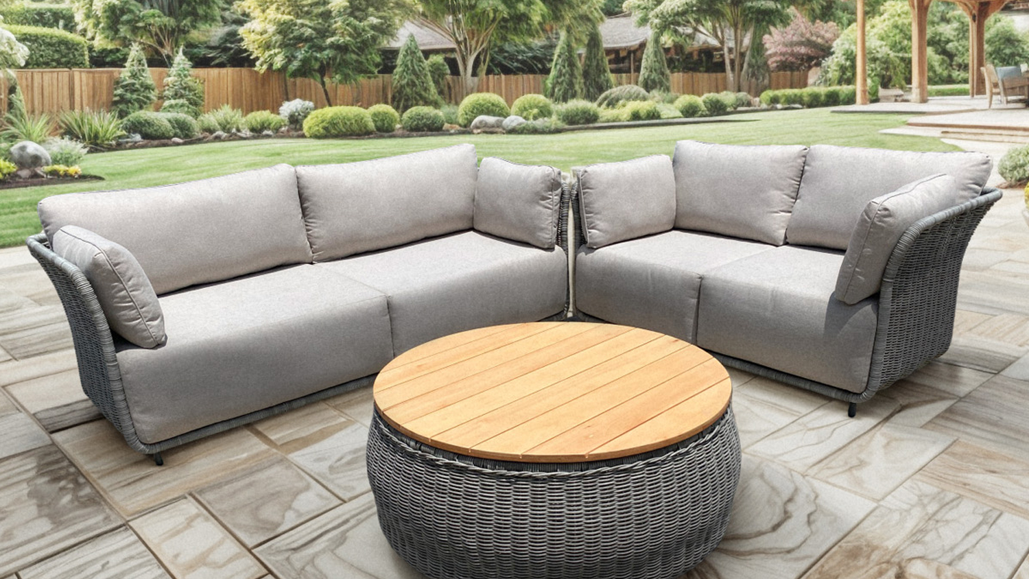 Luv 3 Piece Outdoor Lounge Suite