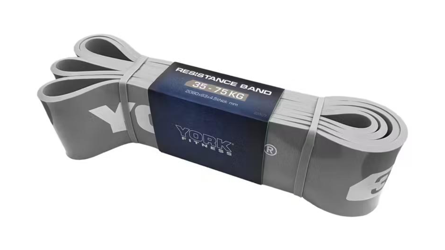 York Resistance Bands 35-75kg - Grey