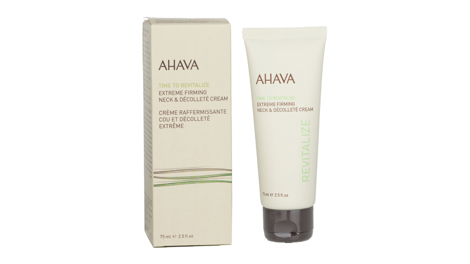 Ahava Time To Revitalize Extreme Firming Neck and Decollete Cream - 75ml/2.5oz
