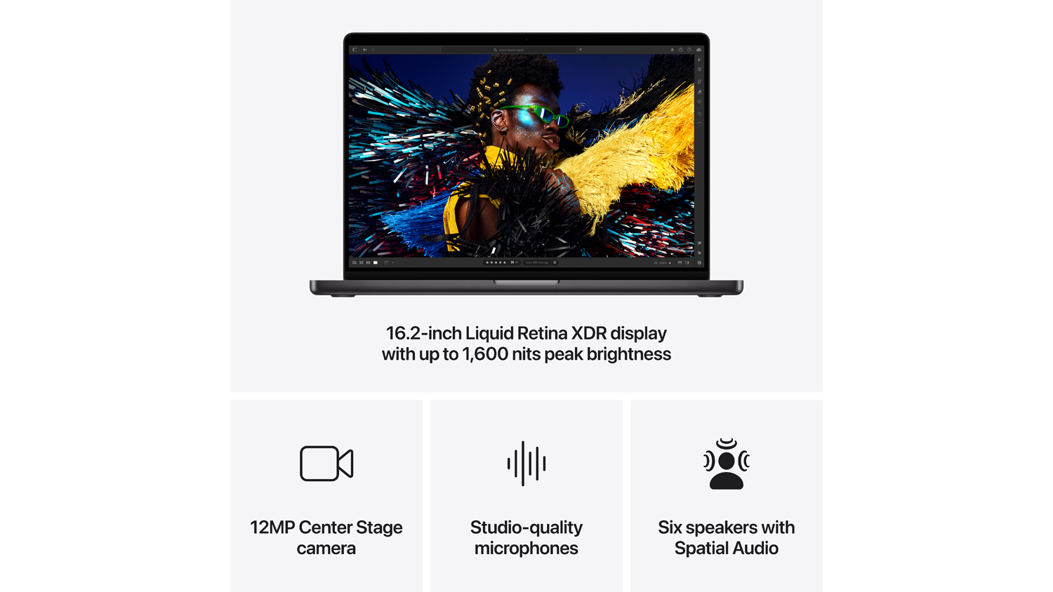 Apple MacBook Pro 16" M4 Max Chip with 14-Core CPU & 32-Core GPU 36GB-RAM 1TB-SSD - Space Black (2024)