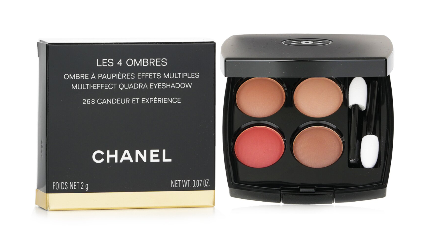 Chanel Les 4 Ombres Quadra Eye Shadow - No. 268 Candeur Et Experience - 2g/0.07oz