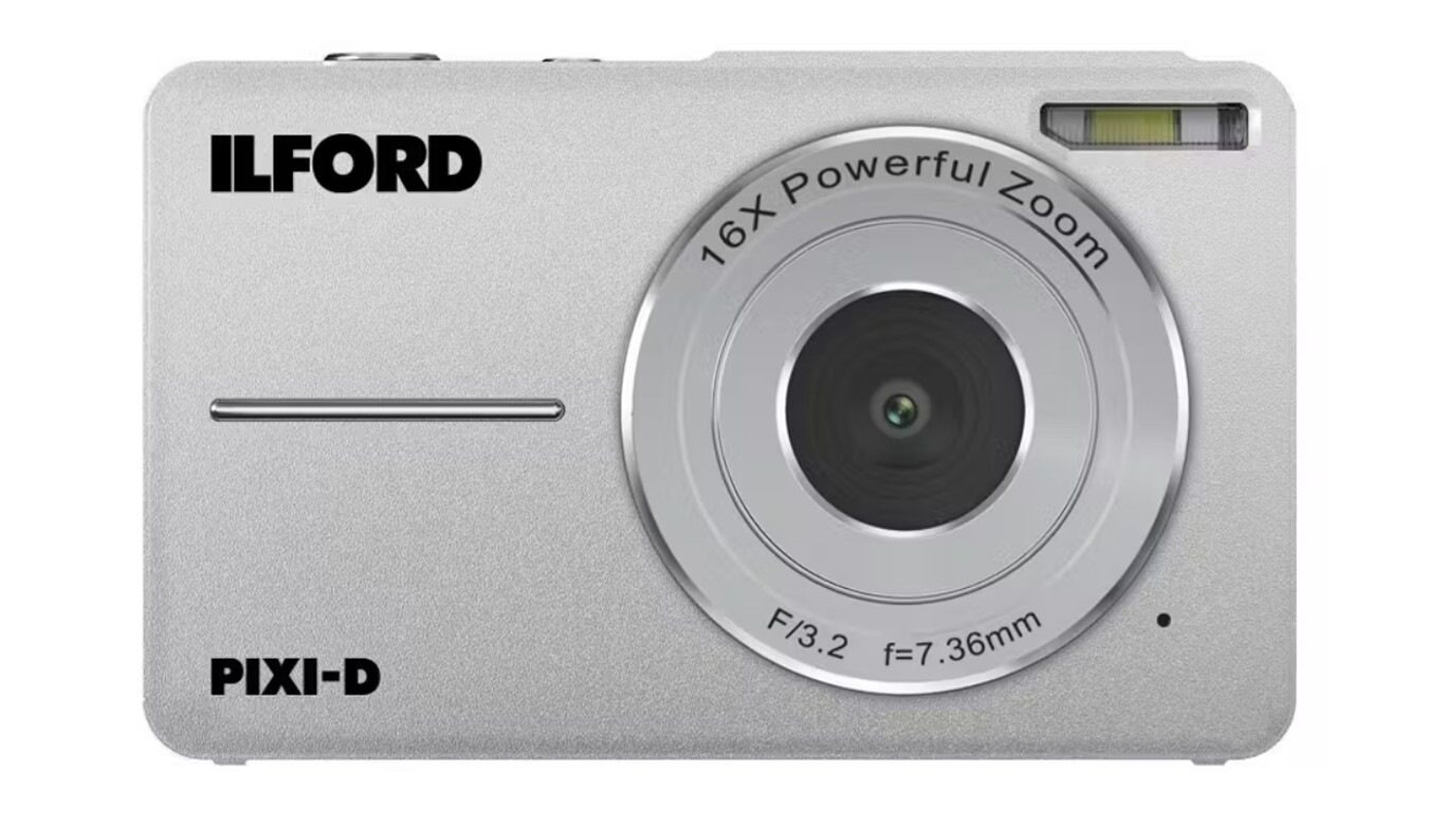 Ilford PIXI-D Digital Zoom Camera - Silver (Harvey Norman Exclusive)