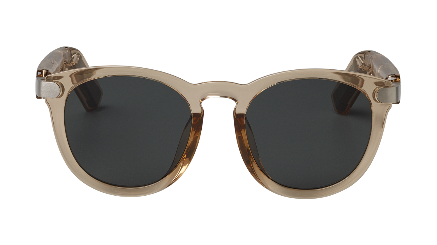 JBL Soundgear Round Frames Wireless Open-Ear Audio Sunglasses - Amber (JBLSNDGEARFMSRABR)