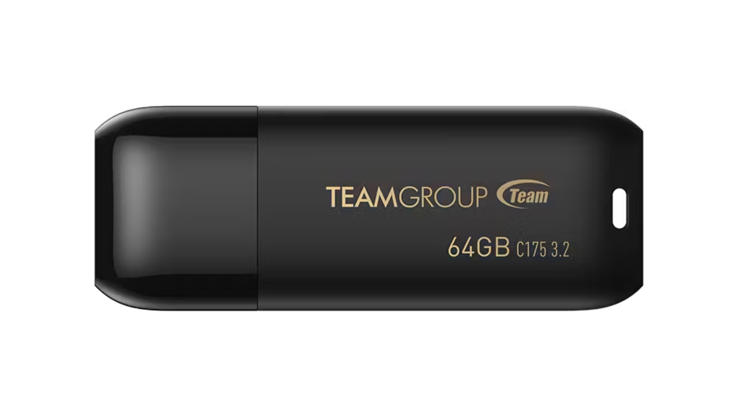 Team Group C175 USB 3.2 Flash Drive - 64GB (Black)