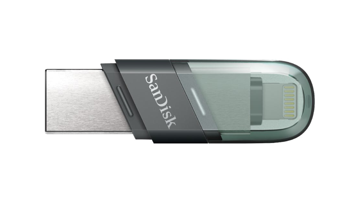 SanDisk iXpand Flip USB 3.1 Flash Drive - 256GB (Black)
