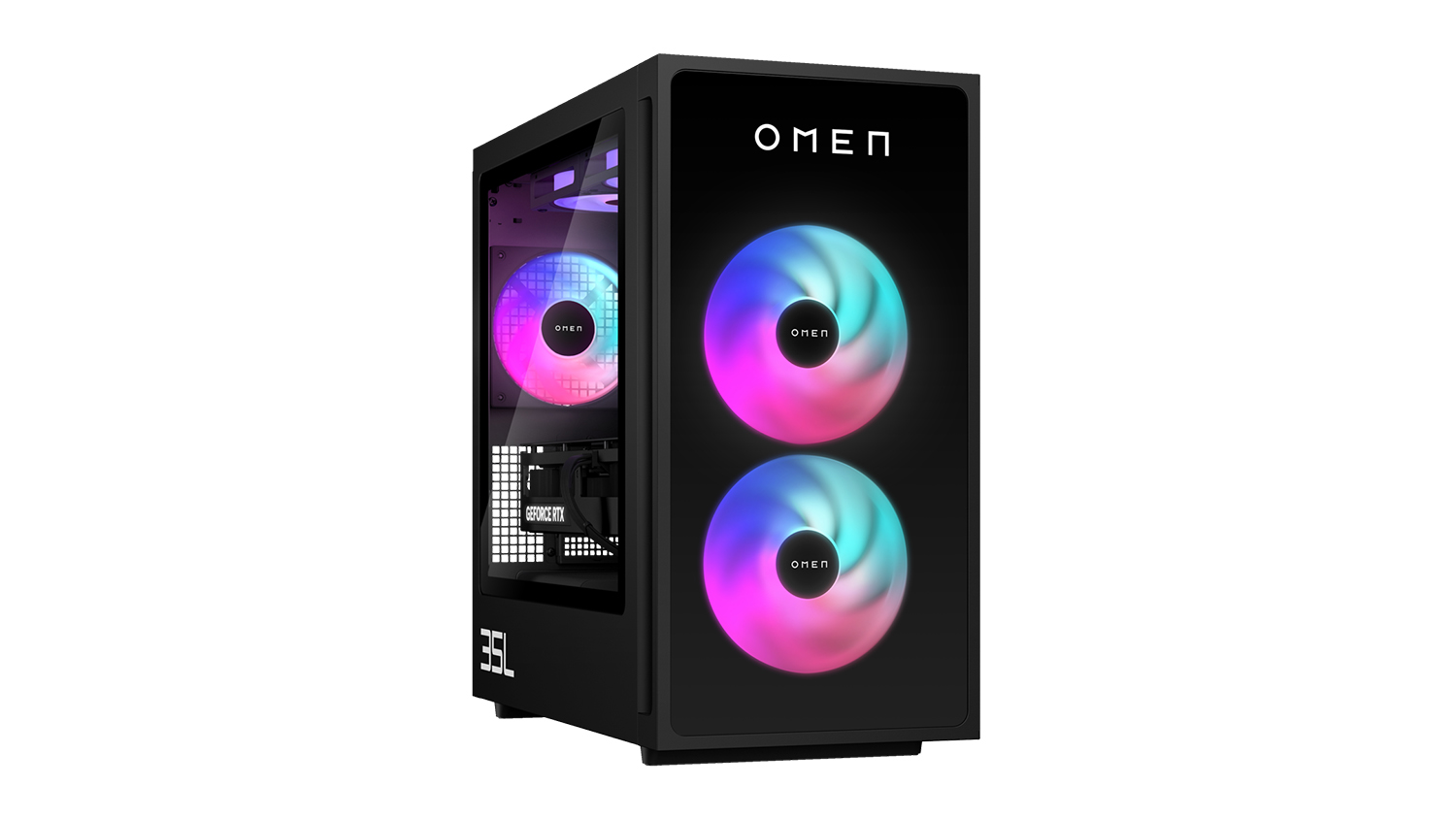 HP Omen Gaming Desktop - Intel Core i7 32GB-RAM 1TB-SSD 1TB-HDD NVIDIA GeForce RTX 4070 12GB Graphics