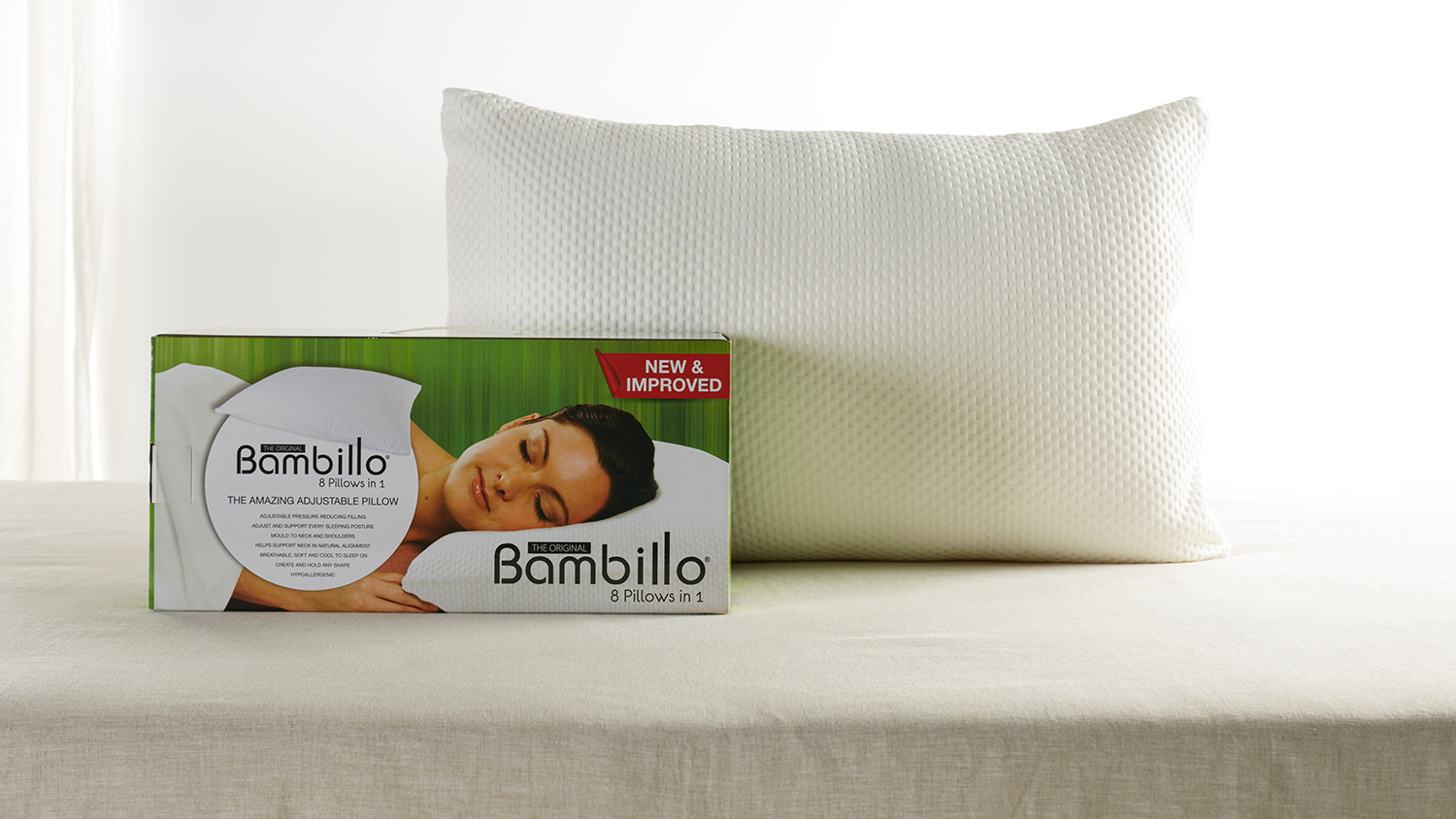 The Original Bambillo Adjustable Pillow