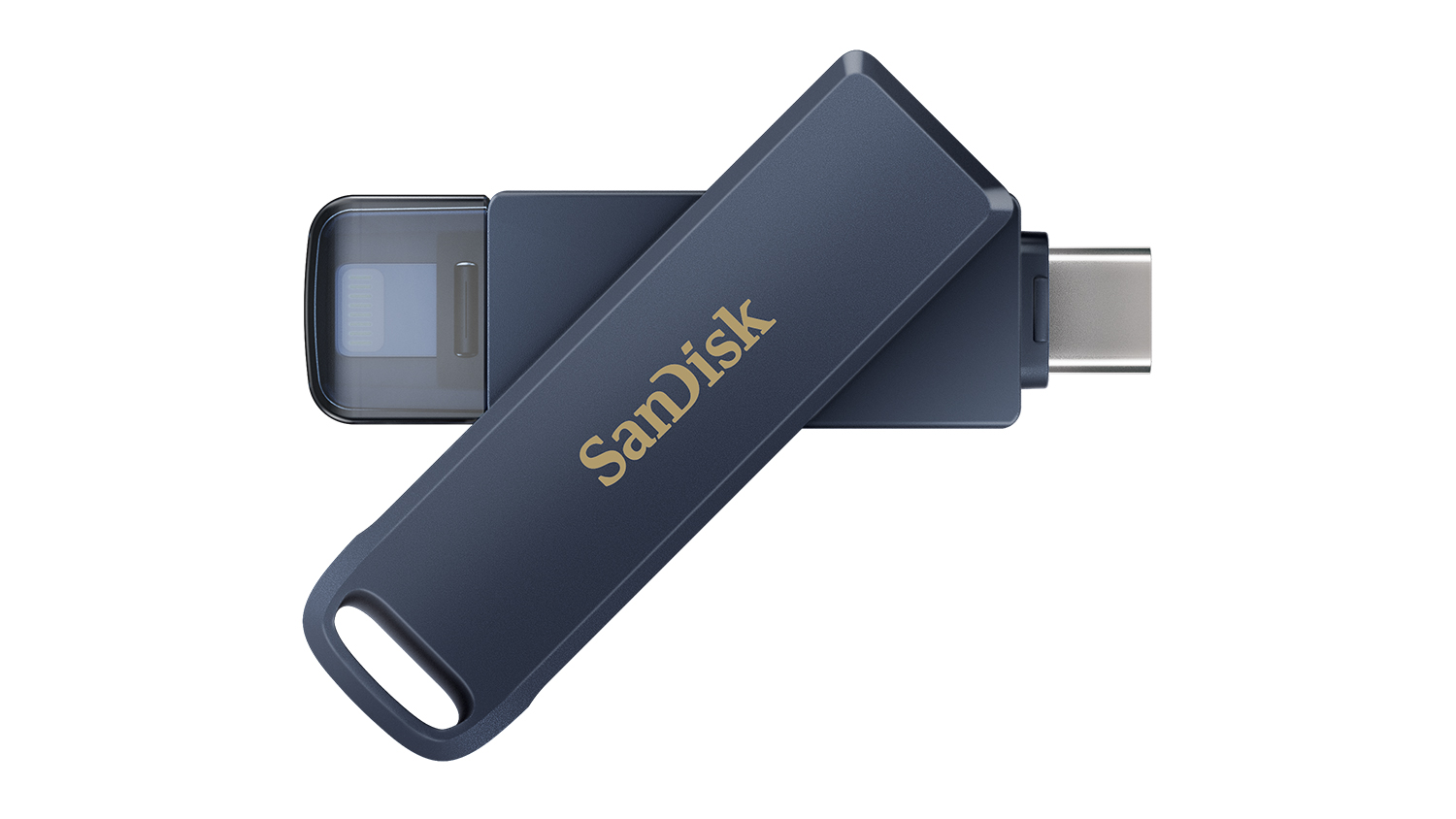 SanDisk USB-C/Lightning Phone Drive for iPhone - 128GB (Metallic Sky)