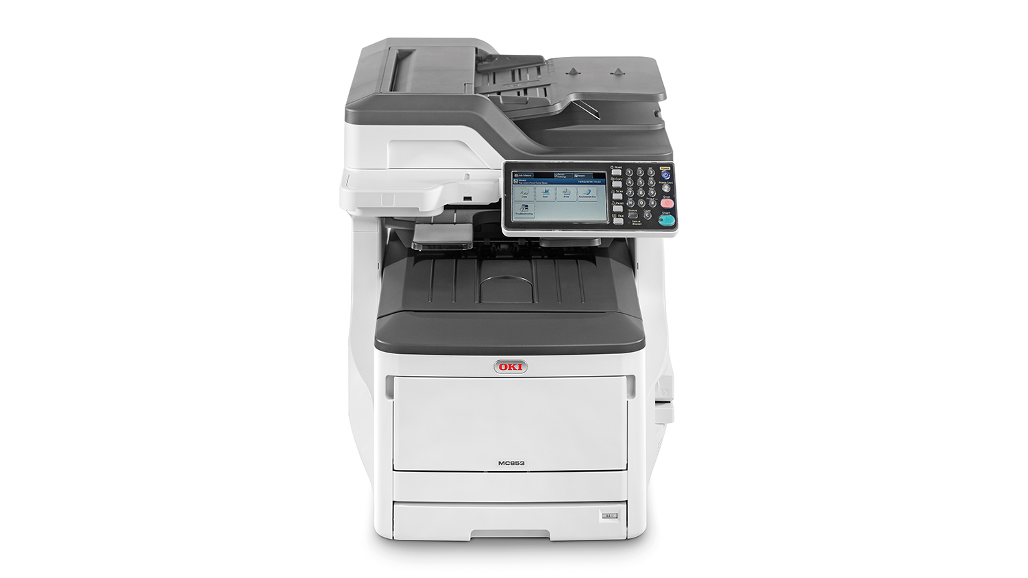 OKI MC853DN A3 All-in-One Colour Laser Printer - Grey