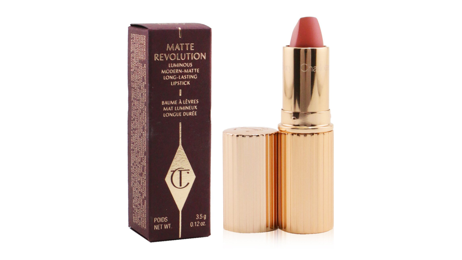 Charlotte Tilbury Matte Revolution - # Sexy Sienna (Golden Coral) - 3.5g/0.12oz