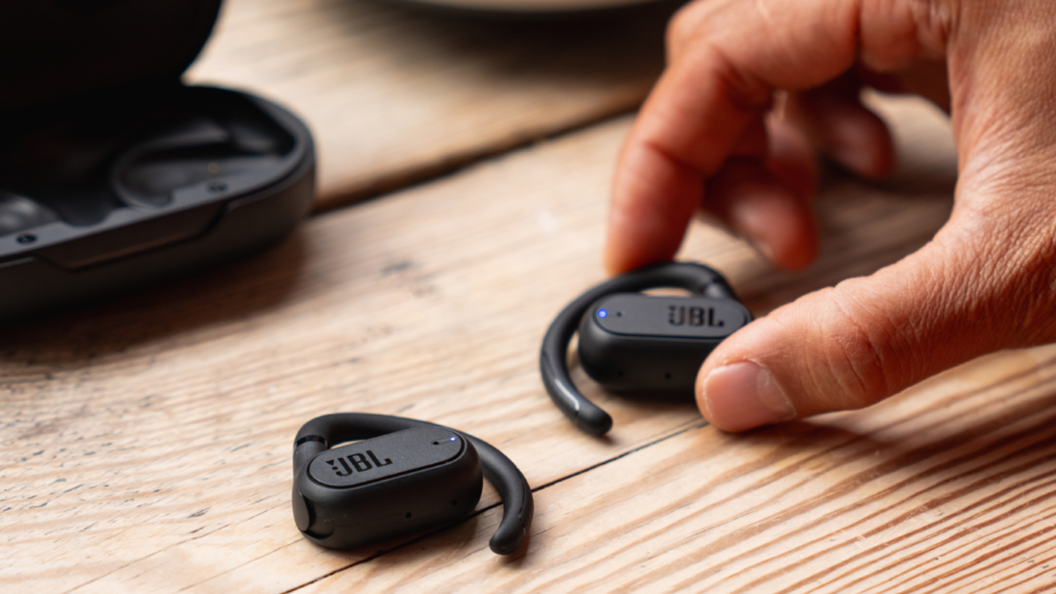 JBL Soundgear Sense True Wireless Open-Ear Headphones - Black