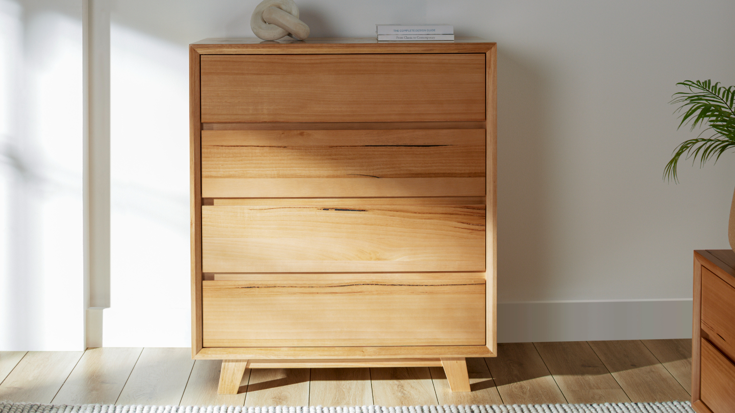 Atoka Queen 4 Piece Tallboy Bedroom Suite