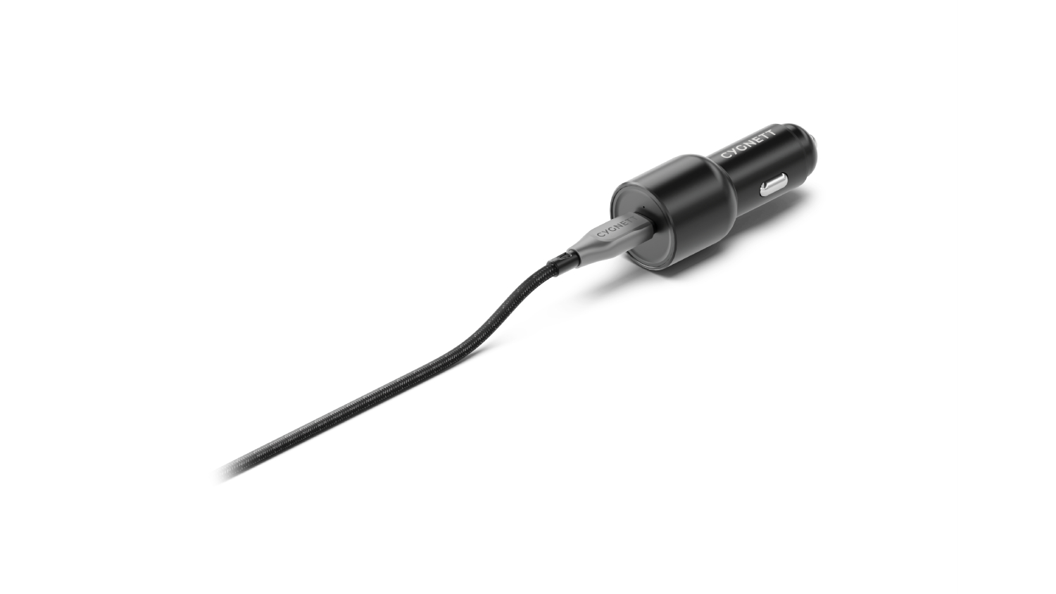 Cygnett CarPower 65W USB-C Laptop Car Charger - Black (CY4708CYCCH)