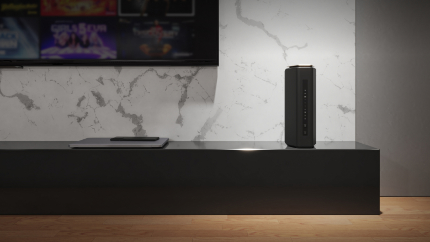 Netgear Nighthawk RS600 BE18000 Tri-Band Mesh Wi-Fi 7 Router - 1 Pack (Black)