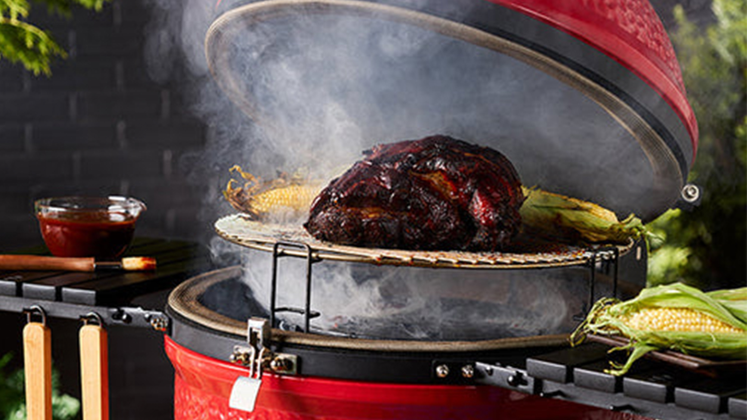 Kamado Joe Classic III Red Grill