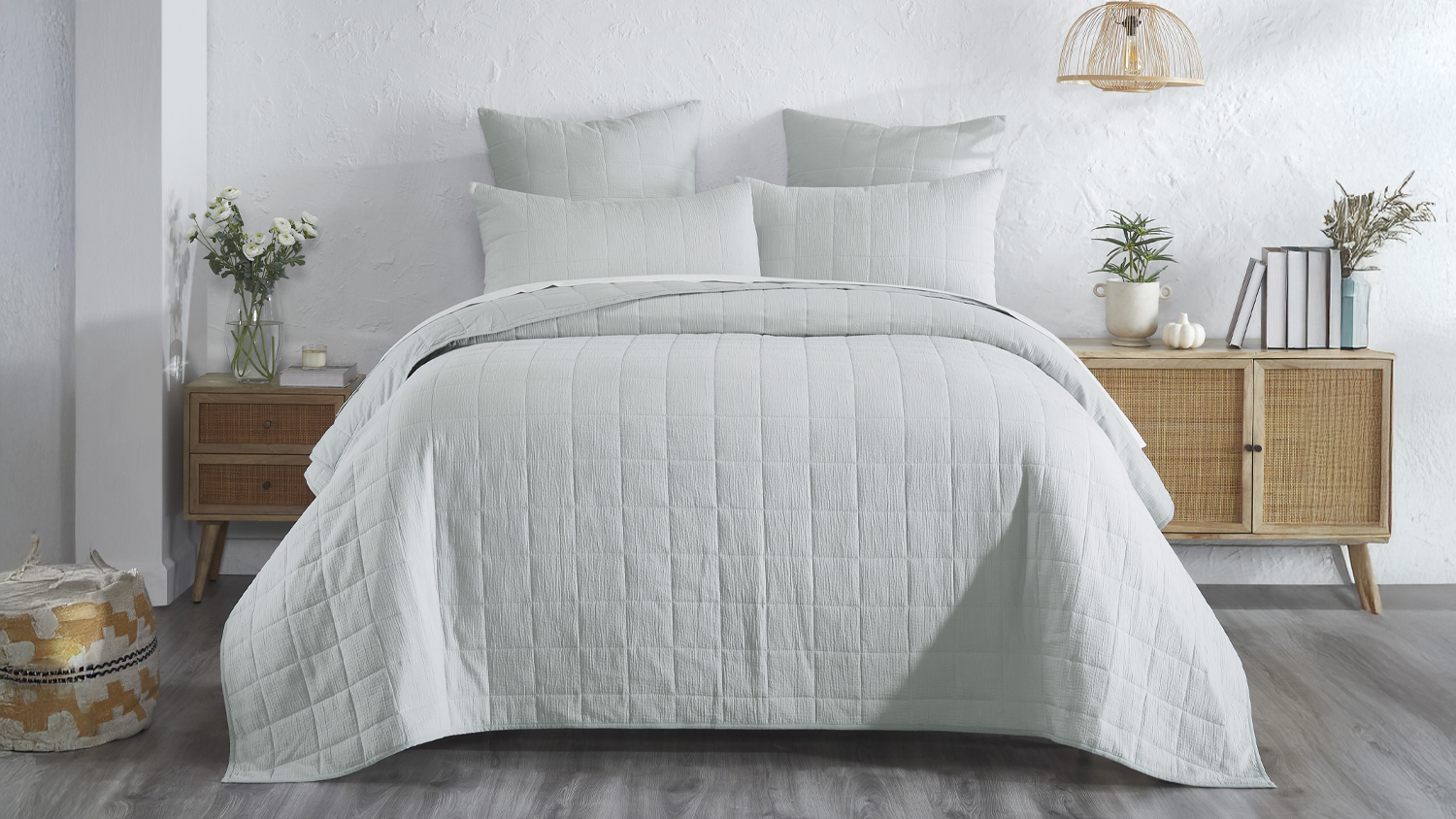 Leni High Rise Coverlet Set by L'Avenue