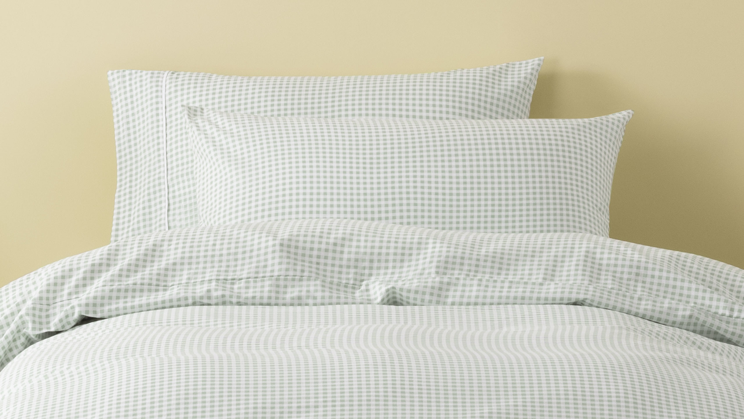 Jagger Sage Duvet Cover Set by Squiggles