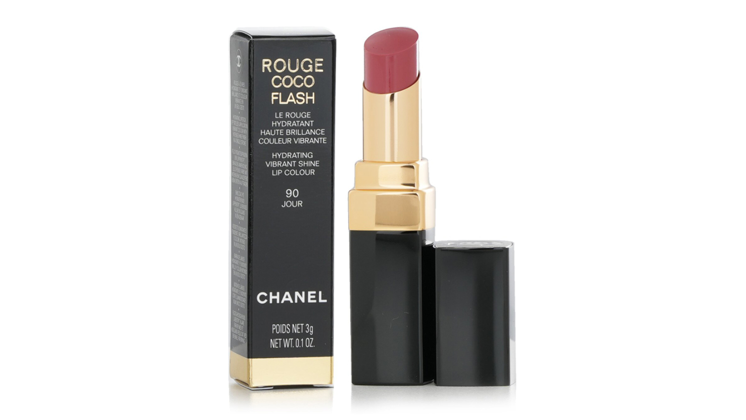 Chanel Rouge Coco Flash Hydrating Vibrant Shine Lip Colour - # 90 Jour - 3g/0.1oz