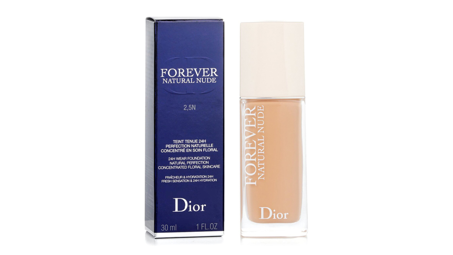 Christian Dior Dior Forever Natural Nude 24H Wear Foundation - # 2.5N Neutral - 30ml/1oz