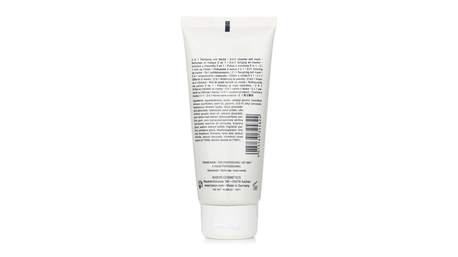 Doctor Babor Clean Formance Clay Multi-Cleanser (Salon Size) - 100ml/3.38oz