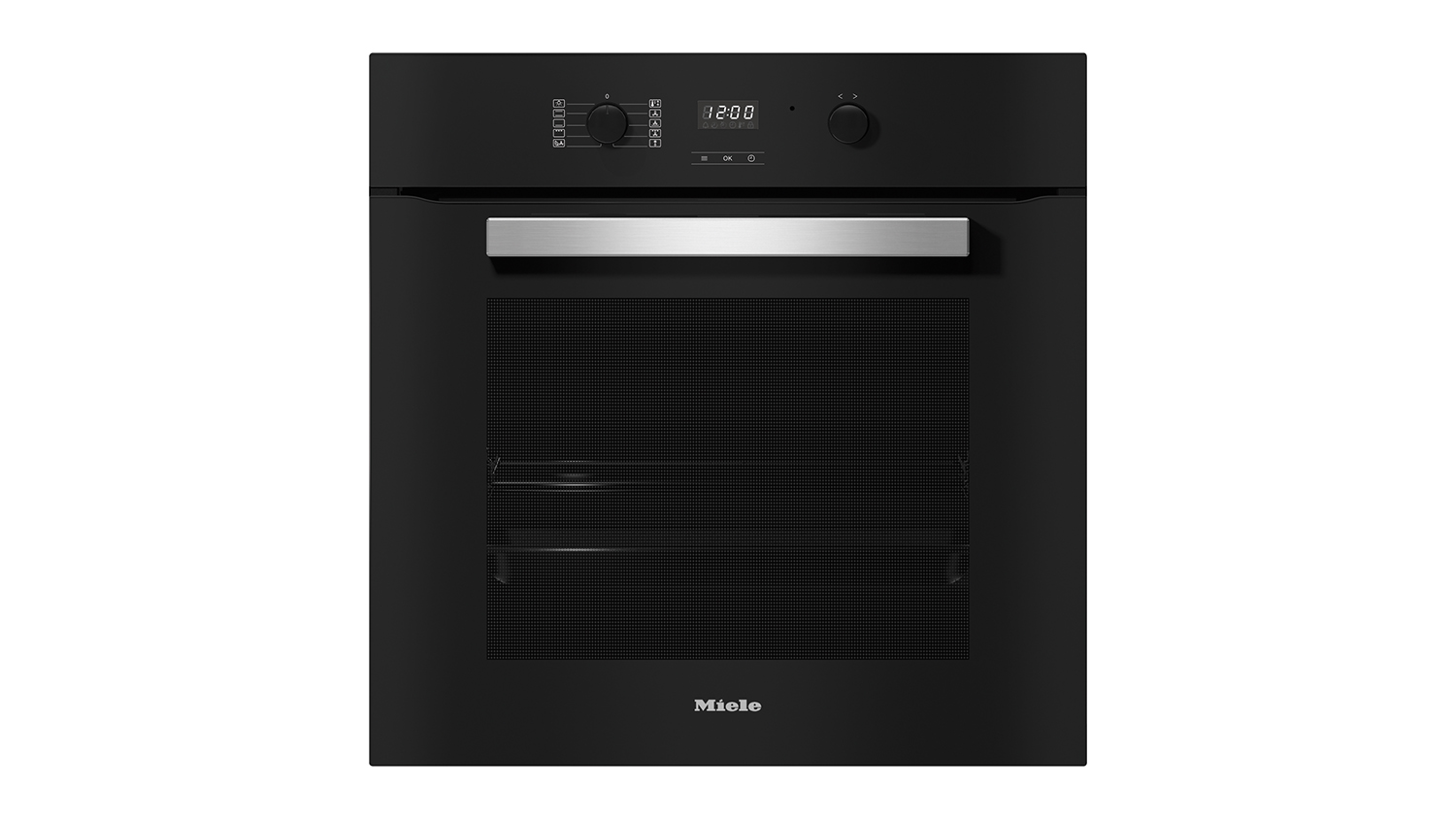 Miele 60cm Built-In Oven with 9 Functions - Obsidian Black (H 2457 B/12422640)