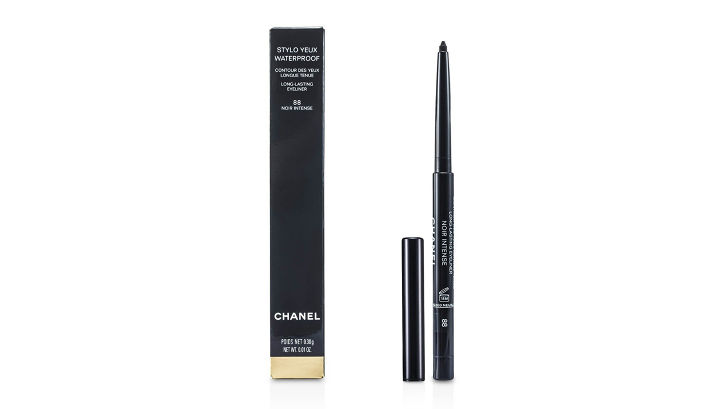 Chanel Stylo Yeux Waterproof - # 88 Noir Intense - 0.3g/0.01oz