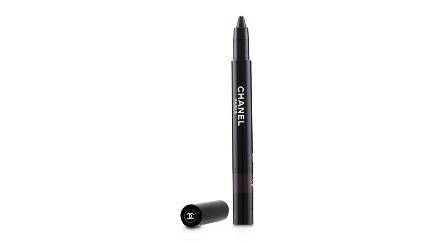 Chanel Stylo Ombre Et Contour (Eyeshadow/Liner/Khol) - # 08 Rouge Noir - 0.8g/0.02oz