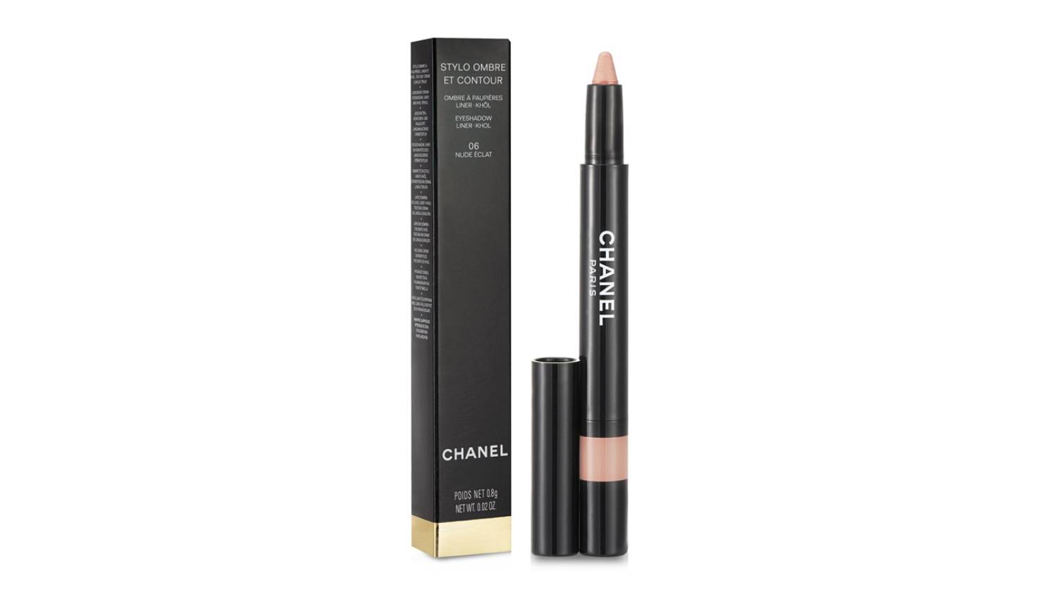Chanel Stylo Ombre Et Contour (Eyeshadow/Liner/Khol) - # 06 Nude Eclat - 0.8g/0.02oz