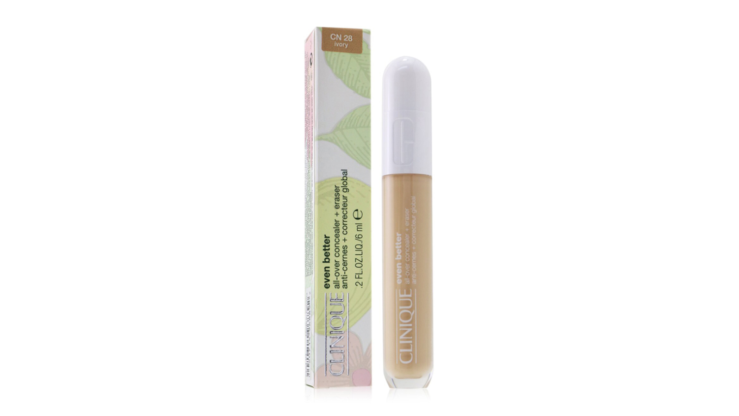 Clinique Even Better All Over Concealer + Eraser - # CN 28 Ivory - 6ml/0.2oz