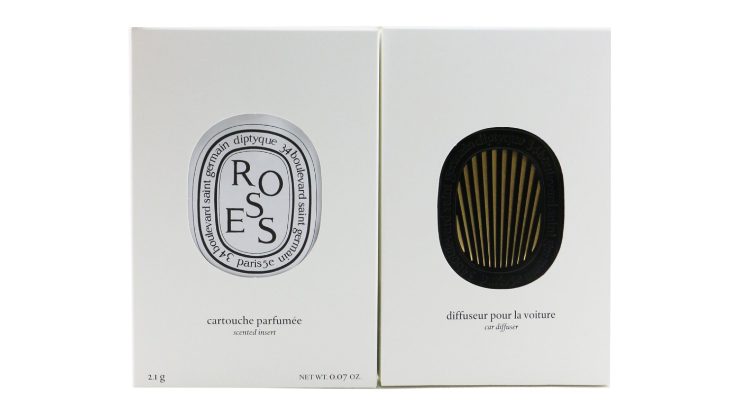 Diptyque Car Diffuser - Roses - 2.1g/0.07oz