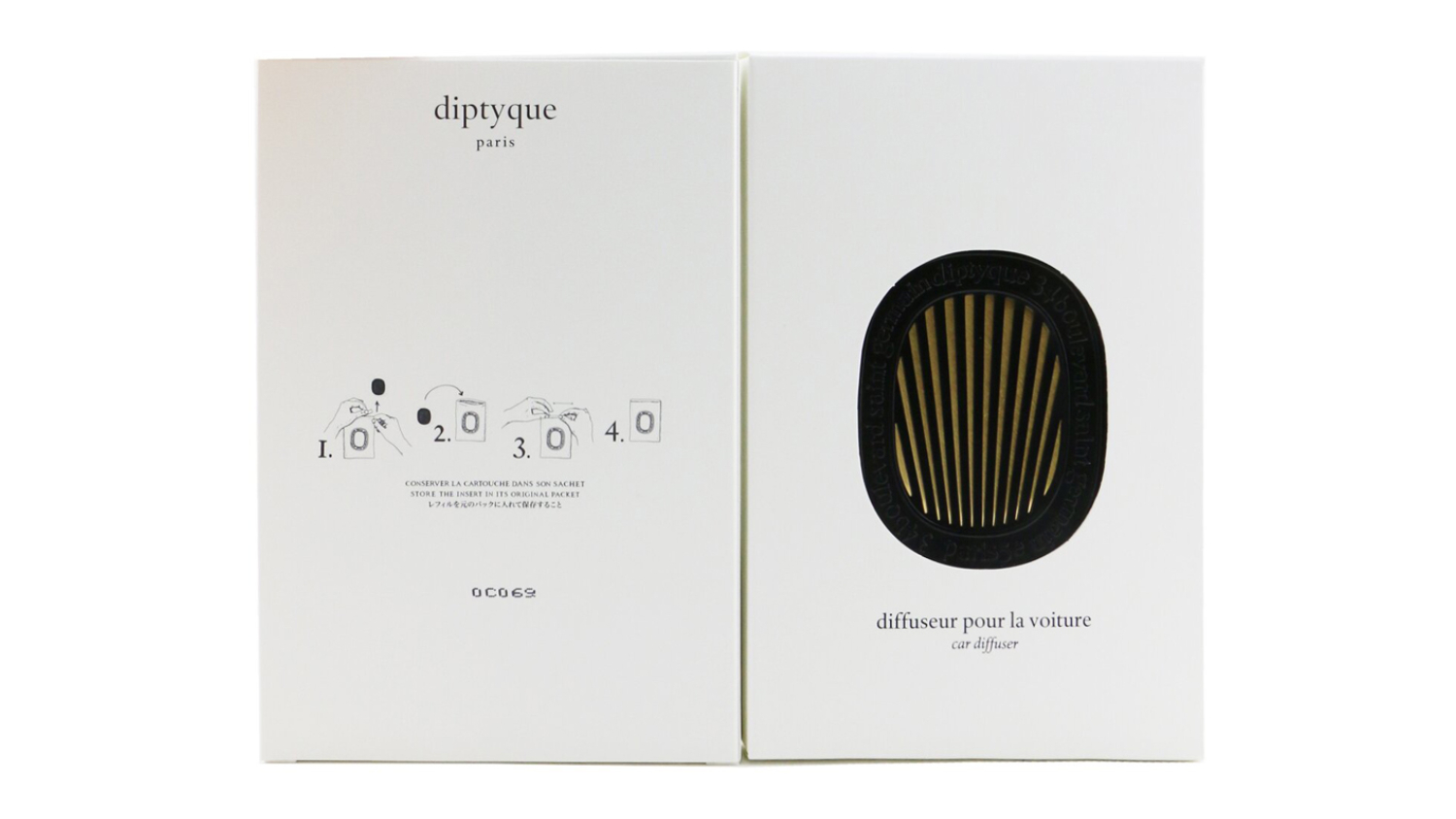 Diptyque Car Diffuser - Roses - 2.1g/0.07oz