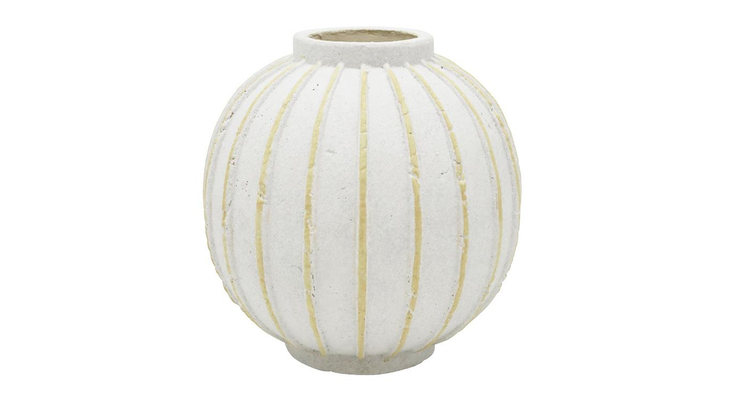 Stripes Terracotta Vase - 30cm
