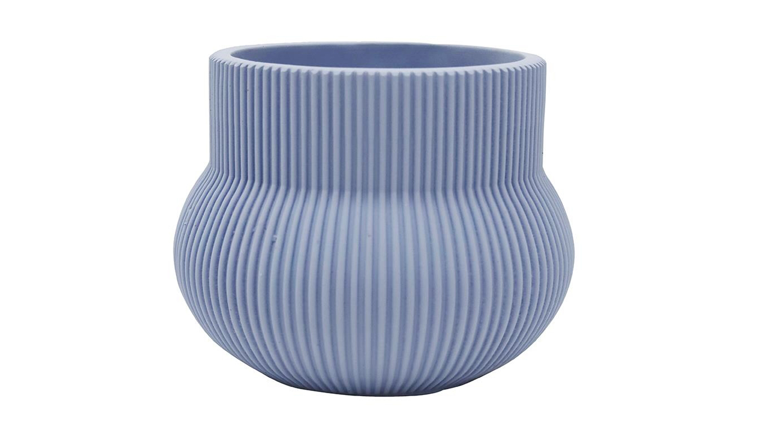 Theo Textured Cement Pot - 13.5cm