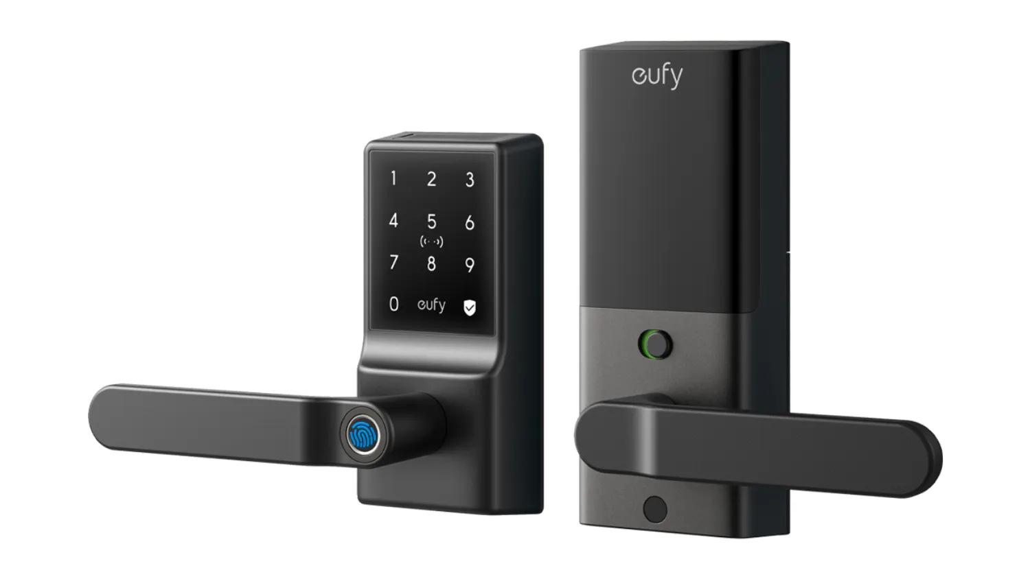 Eufy C33 Smart Door Lock Black (with Fingerprint Wi-Fi Enabled