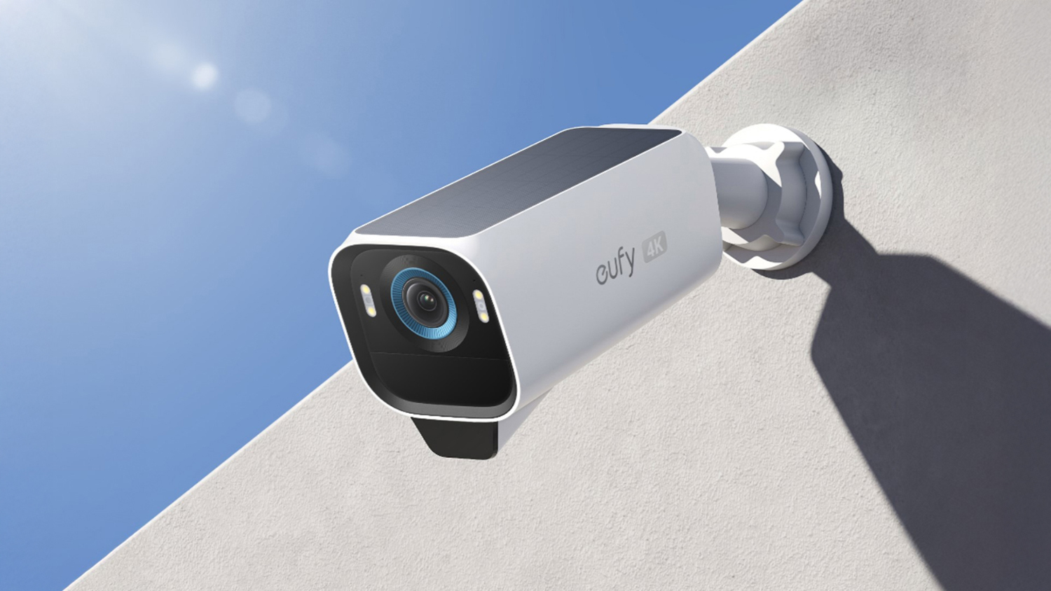 Eufy Cam S3 Pro 4K Outdoor Wireless Smart Security Camera - 2 Pack (White)