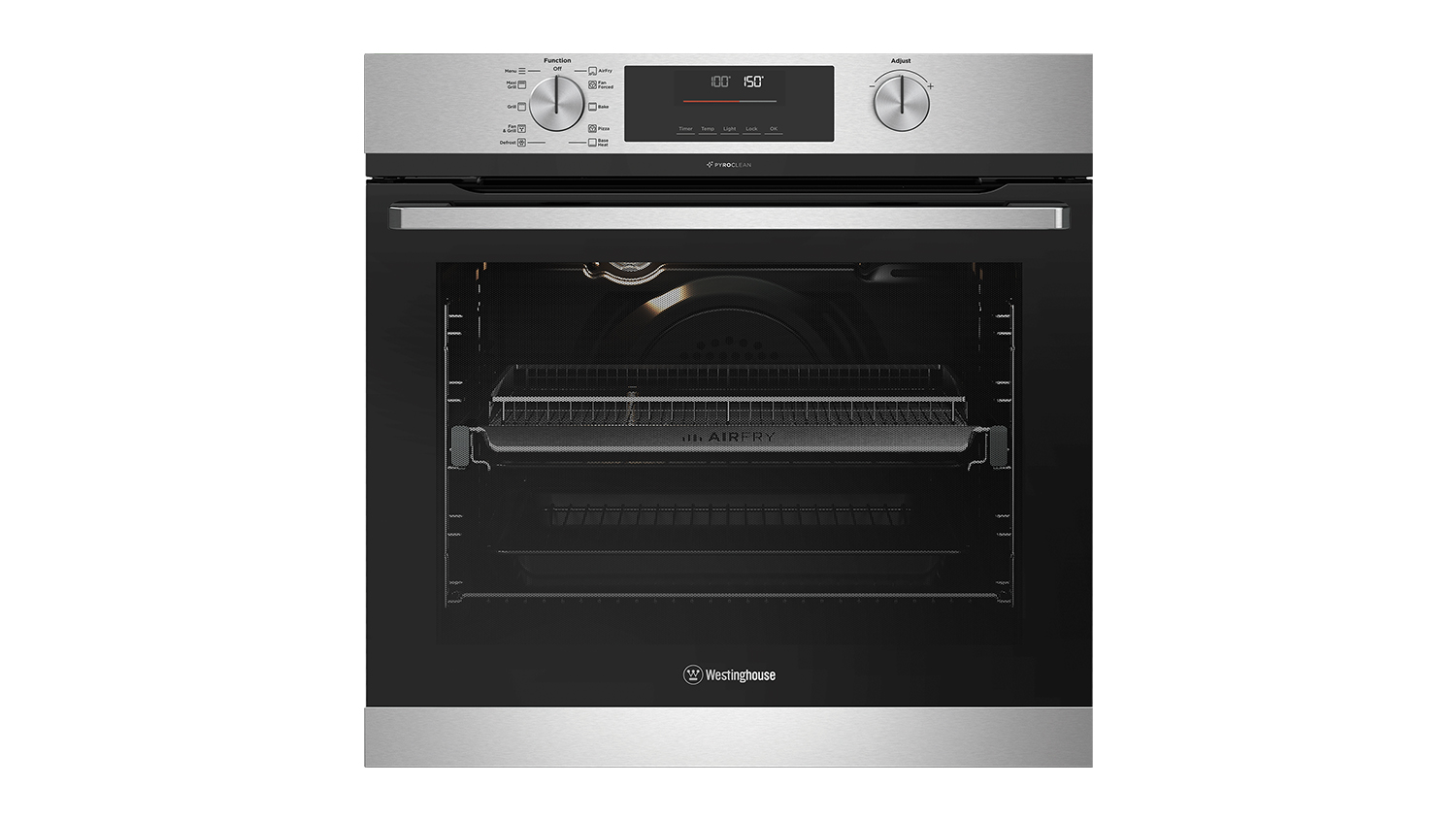 Westinghouse 60cm 10 Function Built-In Oven - Stainless Steel (WVEP6716SD)