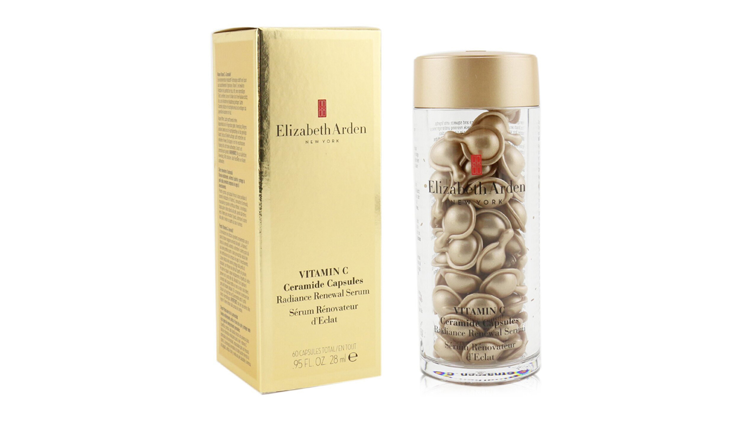 Elizabeth Arden Ceramide Vitamin C Capsules - Radiance Renewal Serum - 60caps