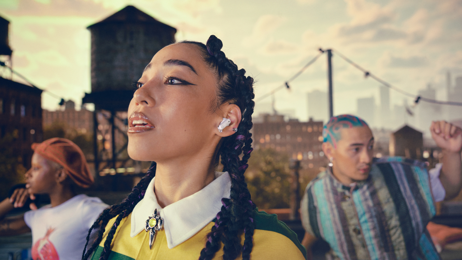 JBL Tune Beam 2 Adaptive Noise Cancelling True Wireless In-Ear Headphones - White