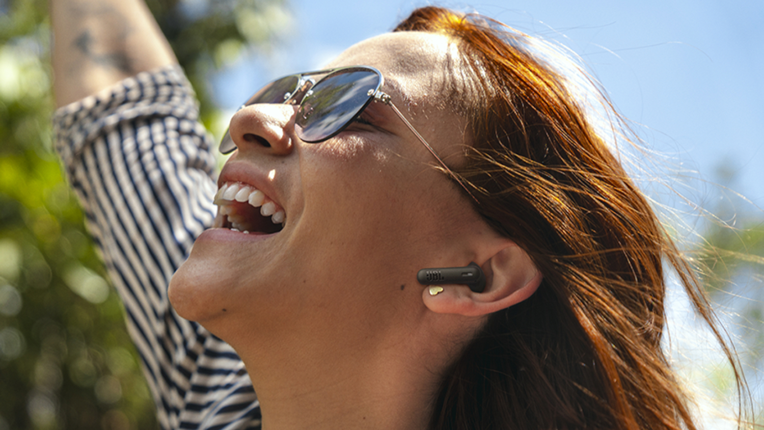 JBL Wave Beam 2 Active Noise Cancelling True Wireless In-Ear Headphones - Black