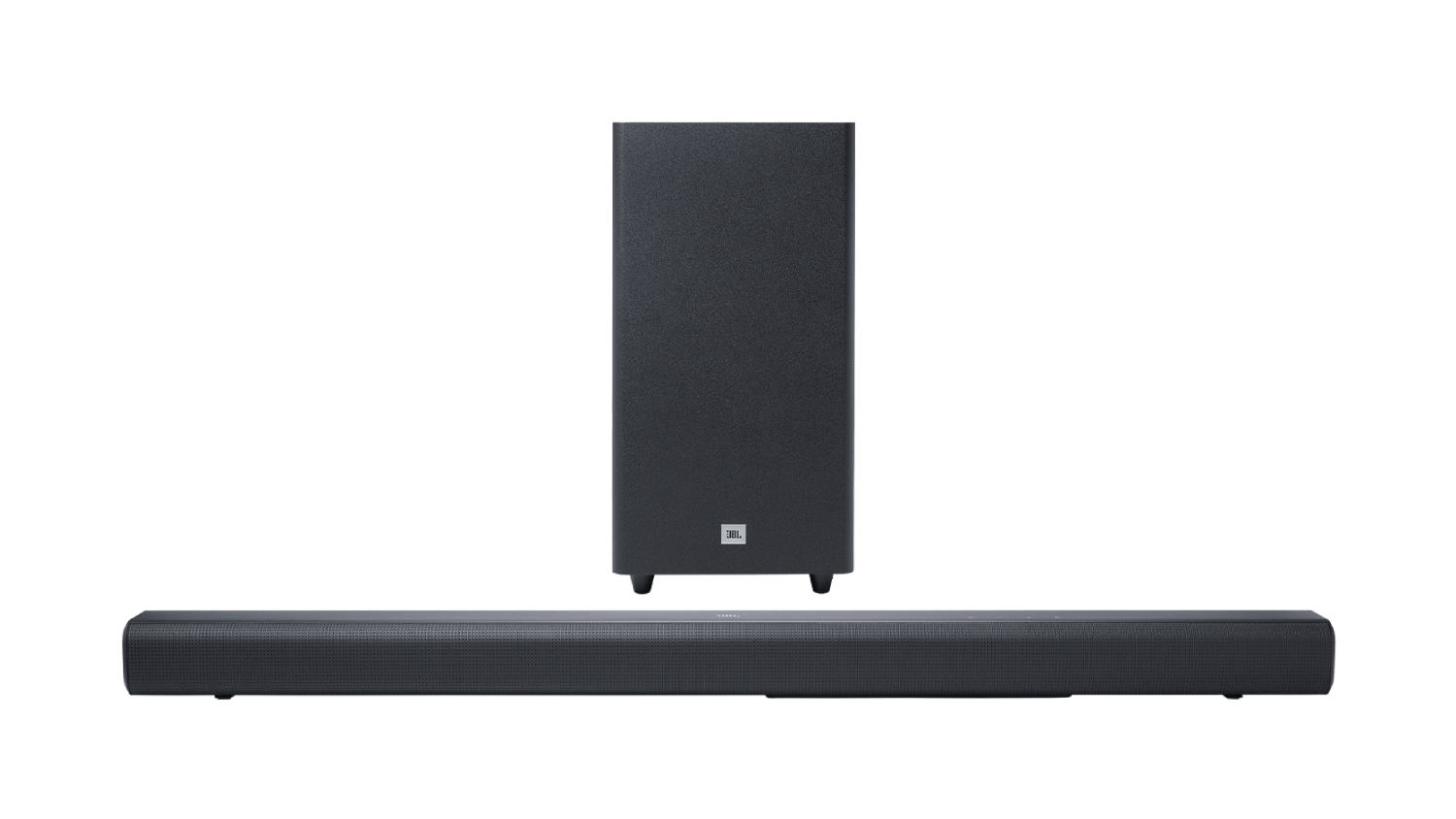 JBL 3.1 Channel Smart Soundbar & Subwoofer with Virtual Dolby Atmos - Black (JBLSB580BLKAS2)