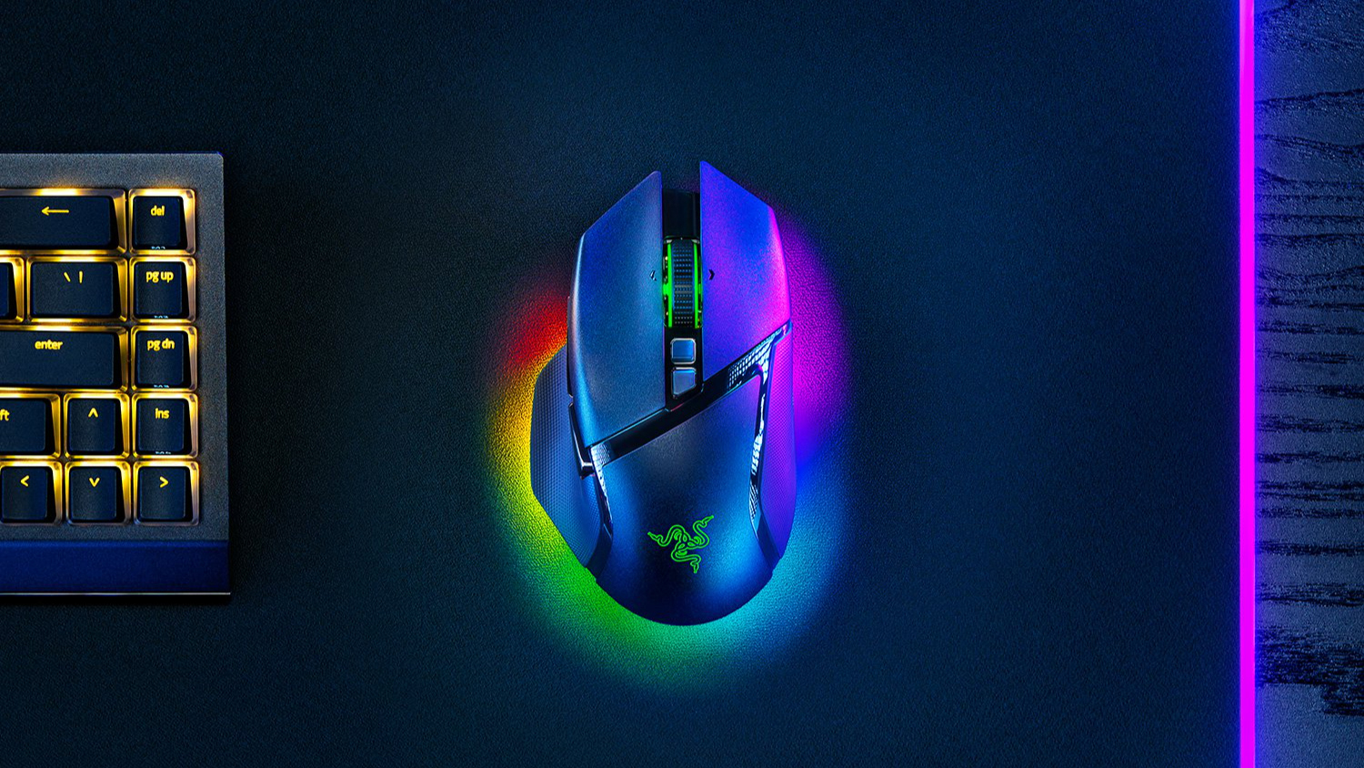 Razer Basilisk V3 Pro Ergonomic Wireless Gaming Mouse - Black (HyperSpeed)